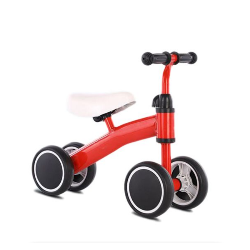 Adventure’s 4-Wheel Walker Bike for Toddlers – No Pedals, Lightweight Carbon Steel Frame