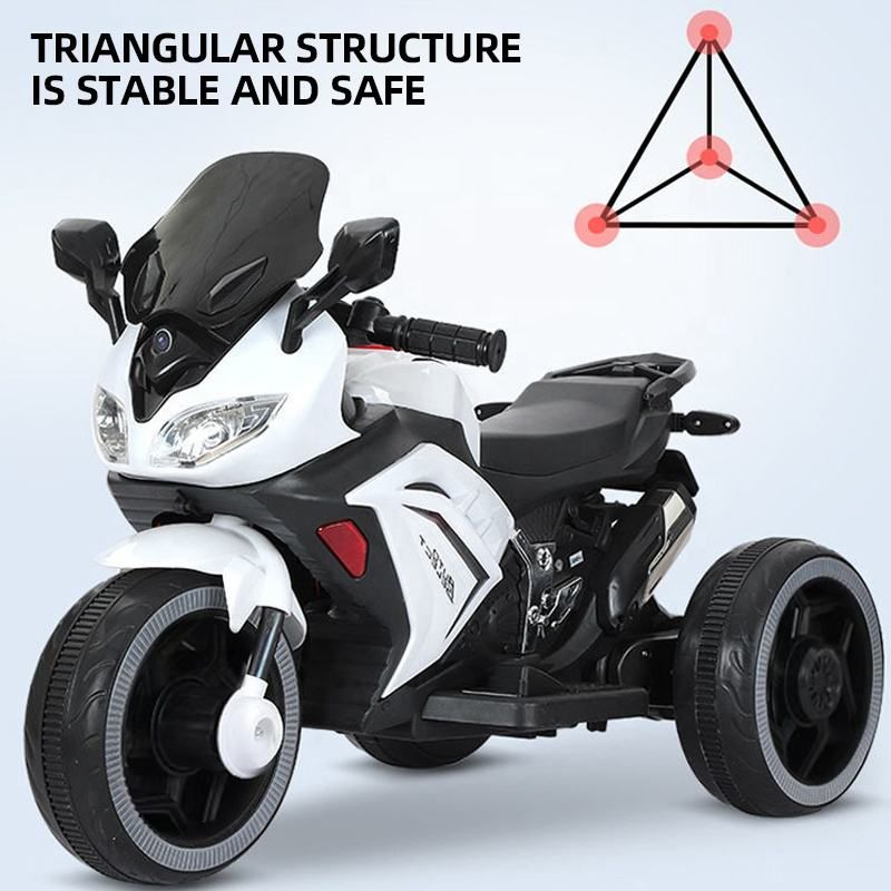 Electric Ride-On Toy Kids Bike – Rechargeable Motorcycle for Ages 2-3