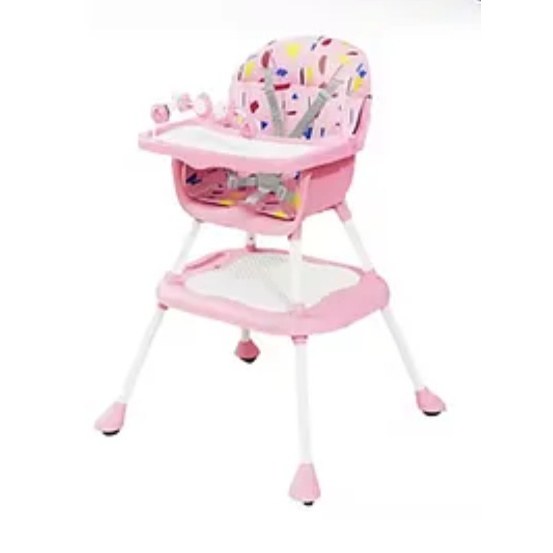 5-in-1 Baby High Chair | Convertible High Chair & Booster Seat | Study Table & Game Table