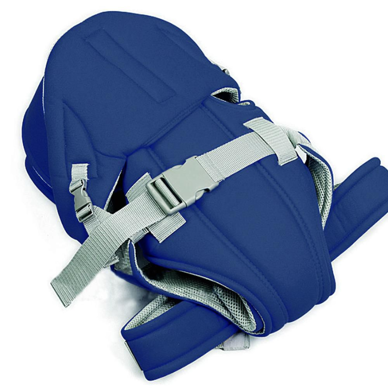 Breathable Baby Carrier with Adjustable Hip Seat – Ergonomic Baby Wrap Carrier for Hands-Free Comfort