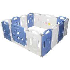 Large Baby Playpen Activity Center – 17-Piece Set NA Crib Toy and Play Gym