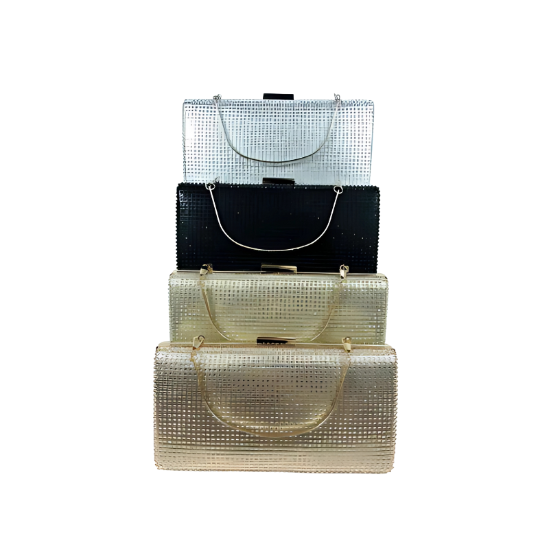 Elegant Rectangular Clutch Purse – Evening Handbags for Women (4 Colors)
