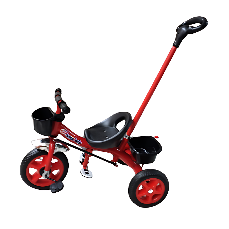 Toddler Tricycle with Detachable Parent Handle – Safe & Adjustable Ride
