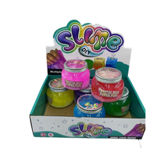 🌟 DIY Crystal Mud Slime – Super Fun Colorful Slime Jars for Kids | Sensory Play Toy