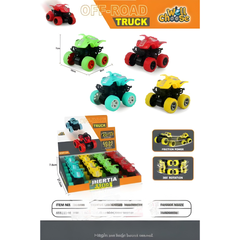 🧸 Toddler Pull Back Toy Trucks for Boys & Girls (Ages 2–5)