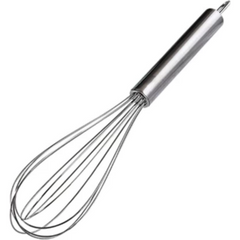 YD422482 12-Inch Silicone Balloon Egg Whisk – Stainless Steel Kitchen Beater