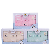 Premium 11-Piece Newborn Baby Starter Gift Set – Soft Cotton Essentials for 0-12 Months